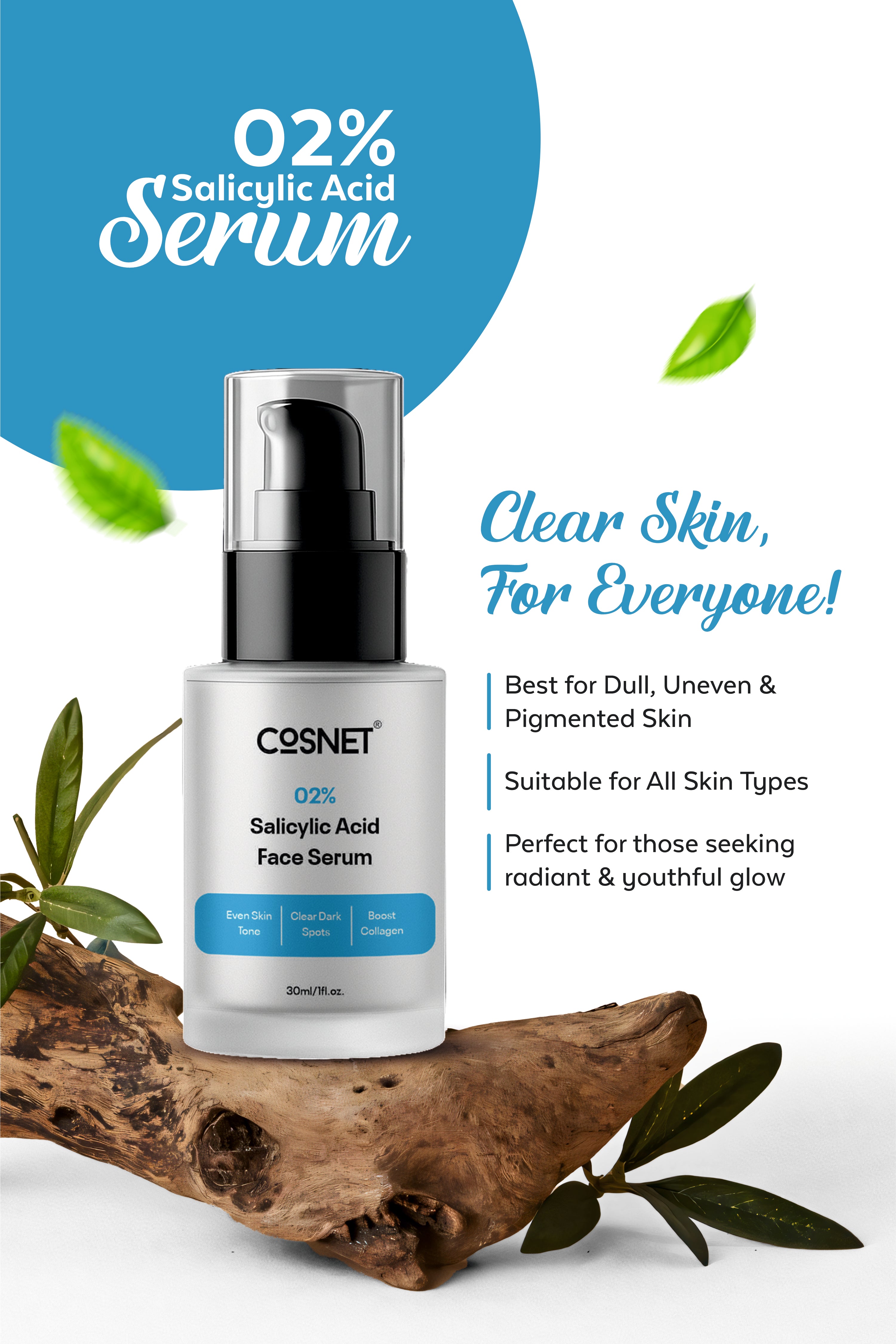 2% Salicylic Acid Face Serum