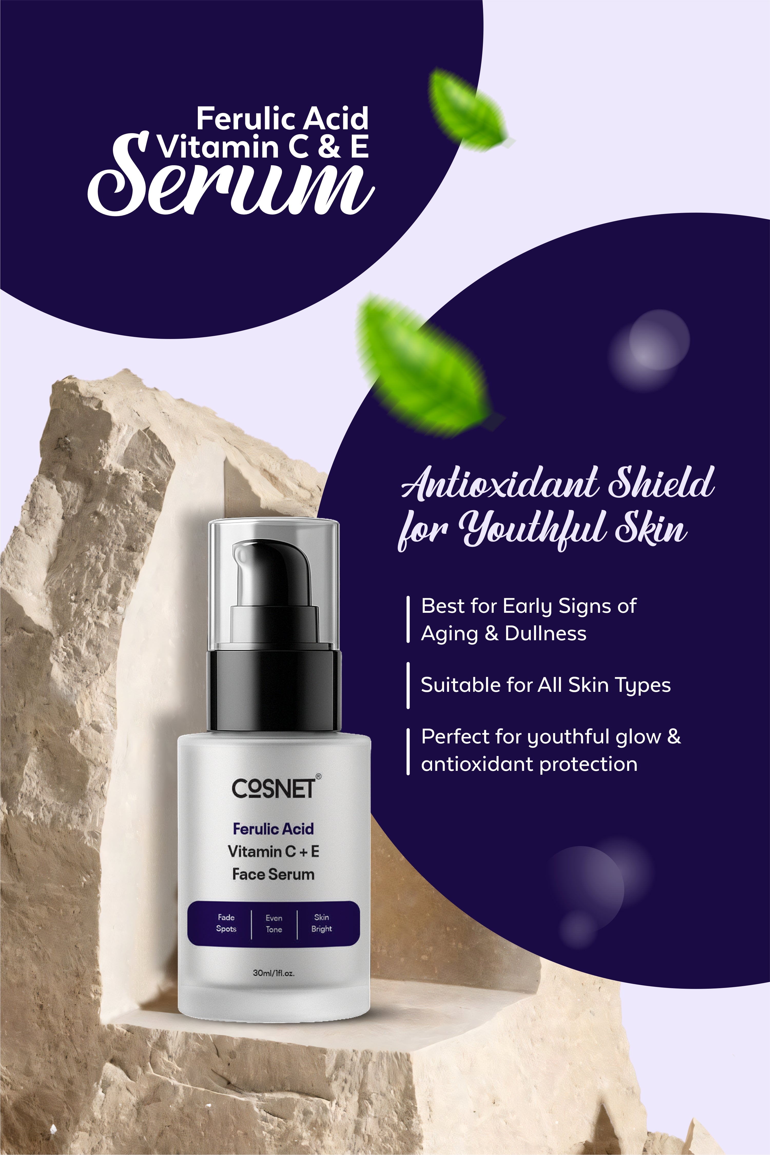 Ferulic Acid Vitamin C + E Face Serum