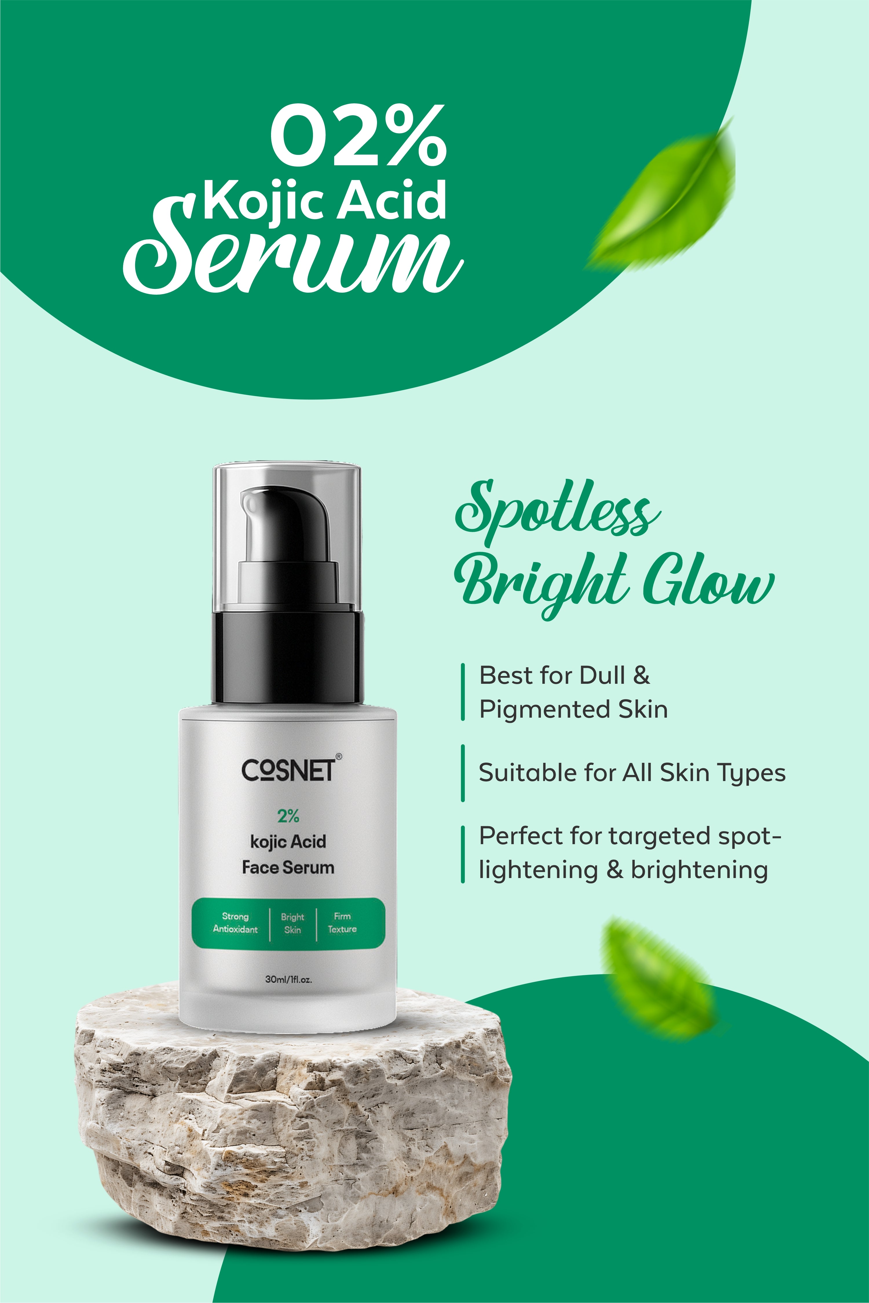 2% Kojic Acid Face Serum