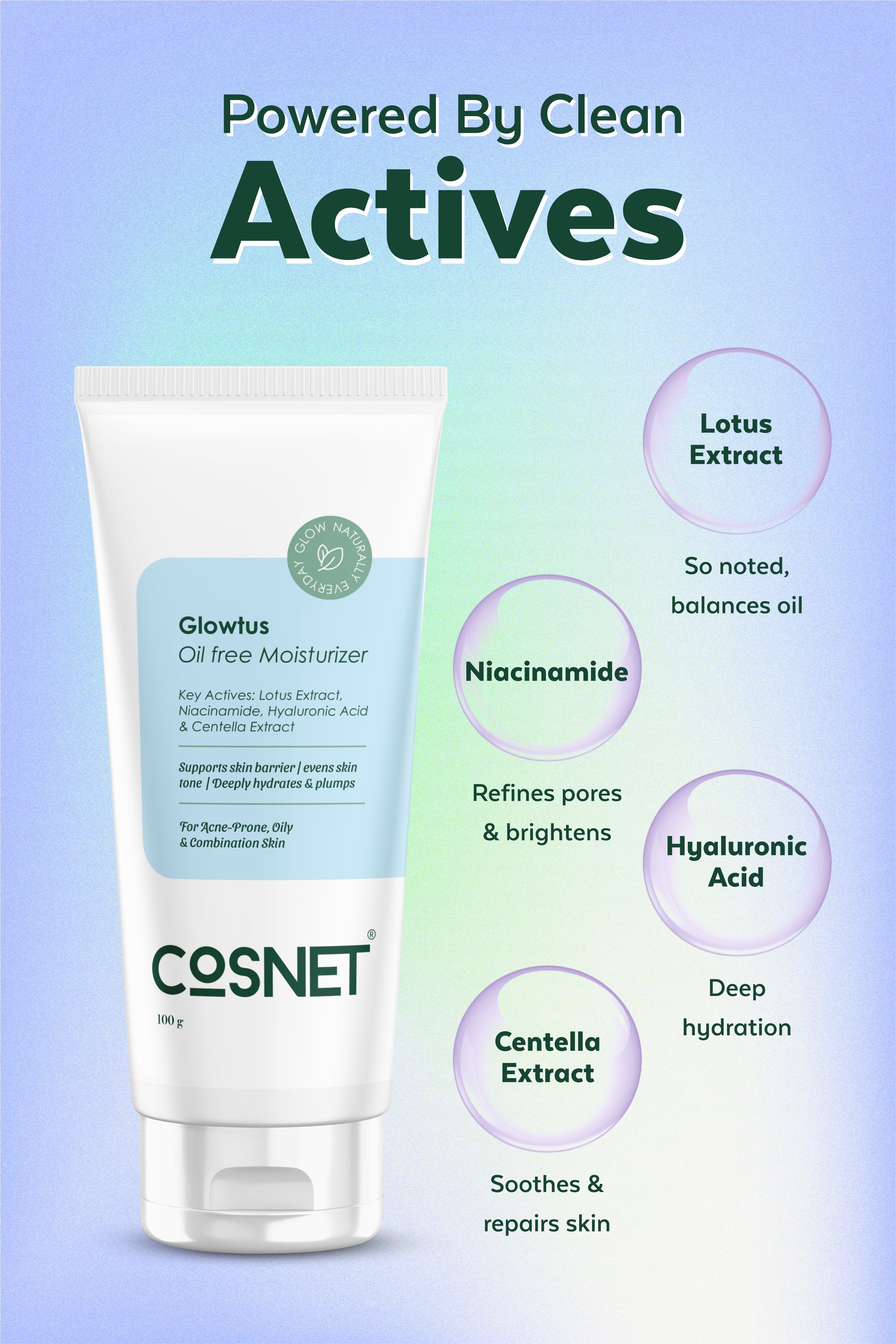 COSNET Glowtus Oil Free Moisturizer