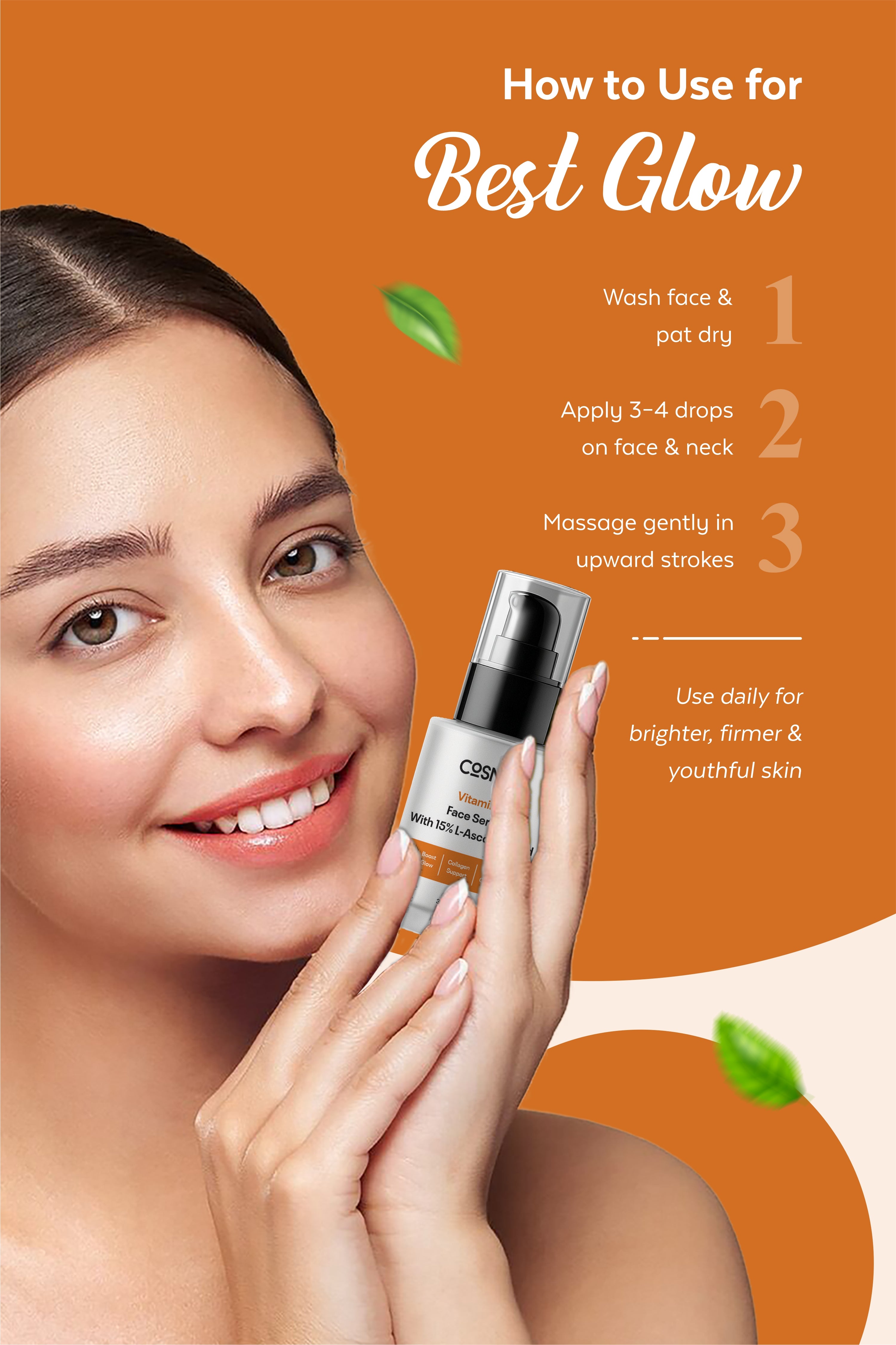 Vitamin C Face Serum With 15% L-Ascorbic Acid