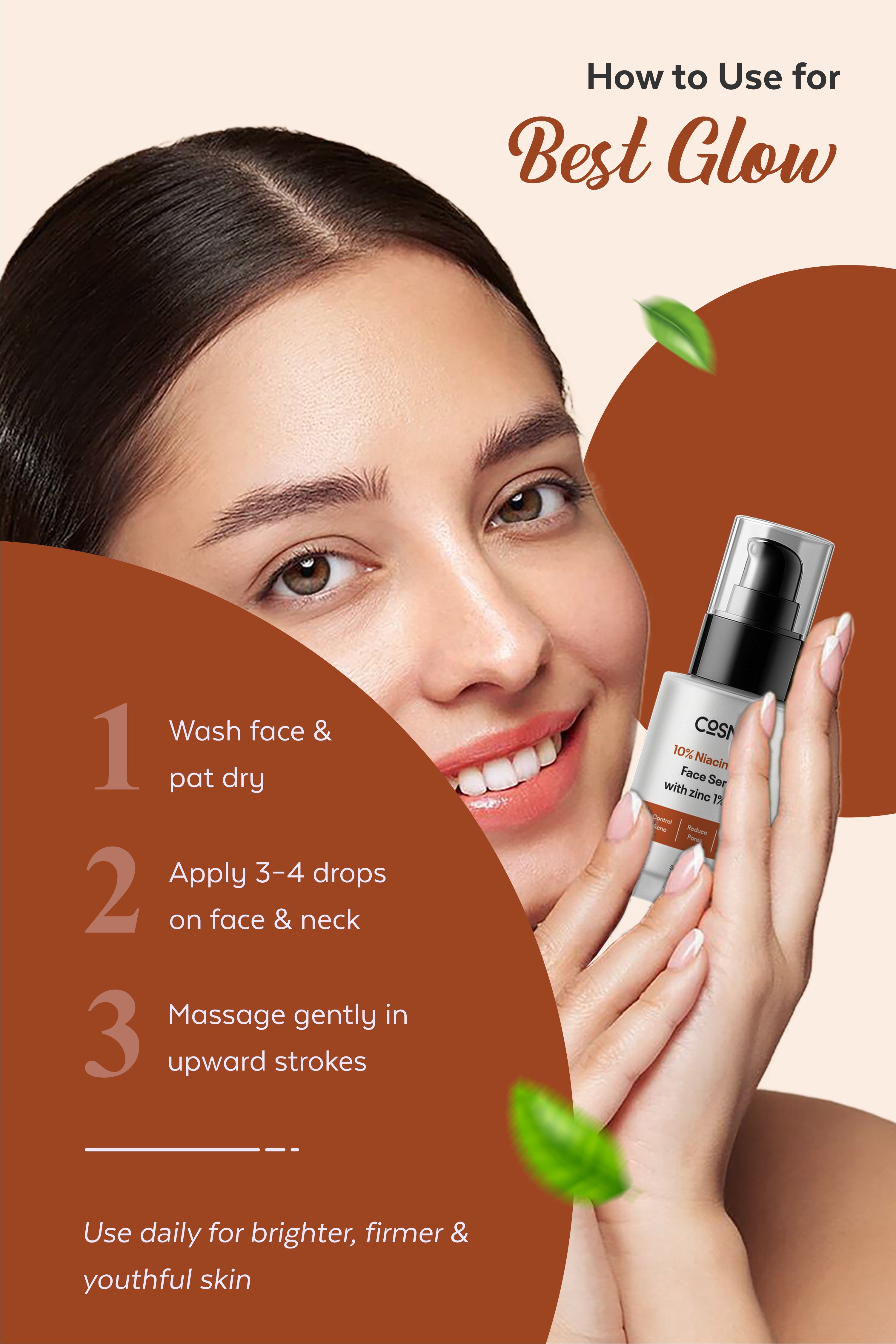 10% Niacinamide with 1% Zinc PCA Face Serum