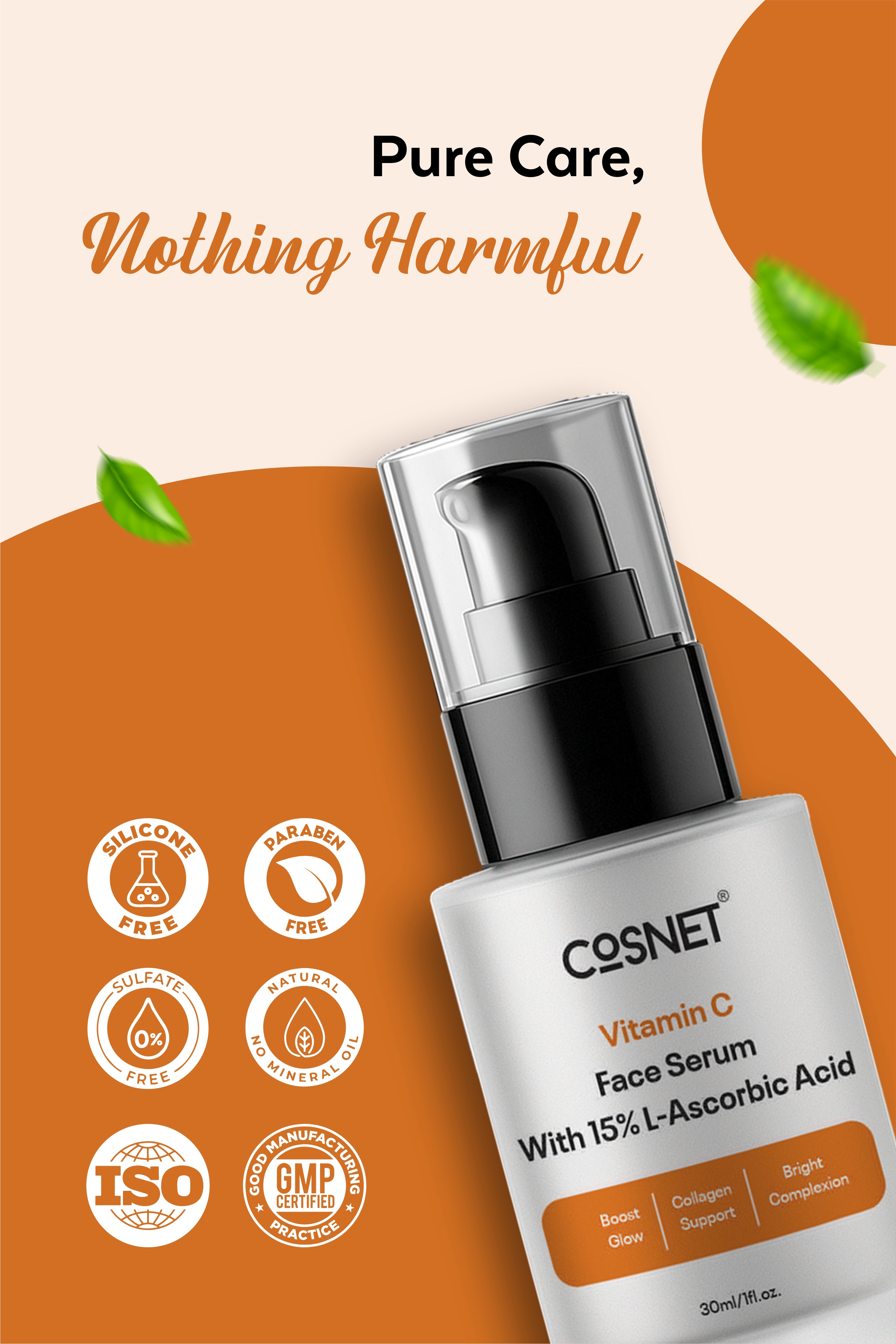 Vitamin C Face Serum With 15% L-Ascorbic Acid
