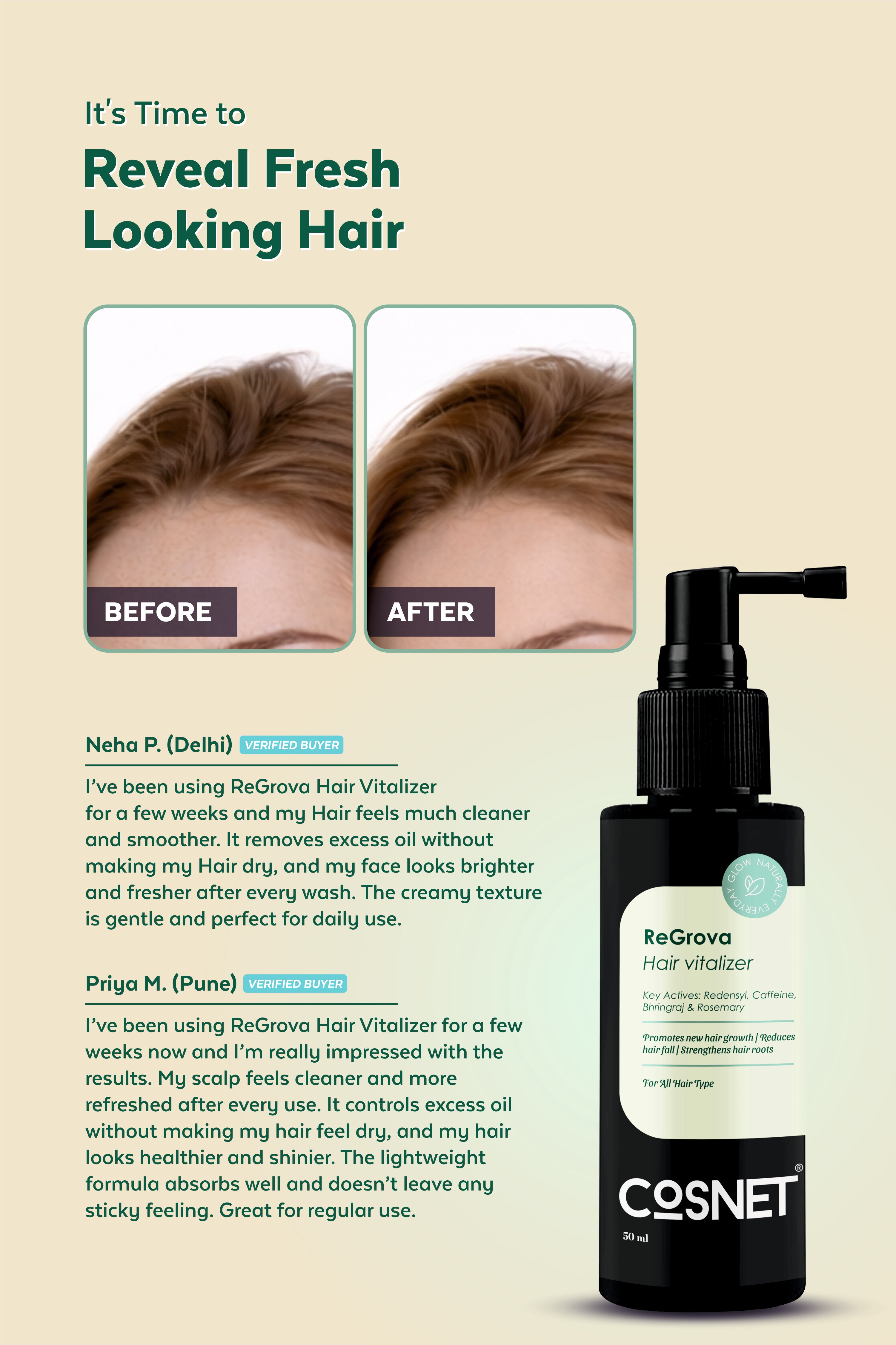 hair serum regrowth